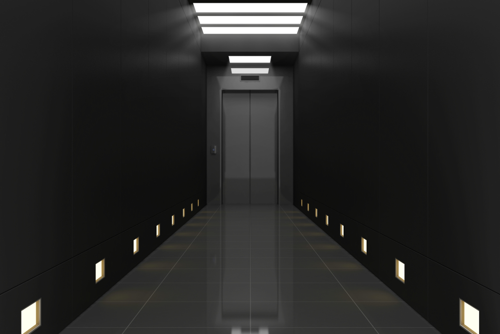 черный лифт